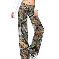 Camo Deer Camouflage Hunting Women's Dressy Pants Trendy Yoga Sweatpants Lounge Joggers