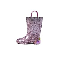 Western Chief Kids Light-Up Waterproof Rain Boot with Pull on Handles