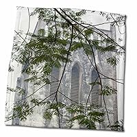 3dRose Vietnam, Hanoi. St. Joseph Cathedral, Exterior - Towels (twl-257306-3)