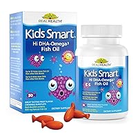 Real Health Bioglan Kids Smart Omega 3 Fish Oil, 30 Chewable Burstlets