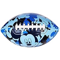 Capelli Sport Disney Mickey Mouse Youth Football, Silhouettes Design Small Mini Peewee Football for Kids, Size 5, Blue