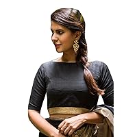 Women's Party Wear Stitched Readymade Bollywood Designer Indian Style Padded Blouse for Saree Choli Crop Top