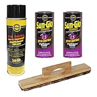 Sun-Glo 2 Cans #1.5 Pro-Series Wax, Sweep, Silicone Spray