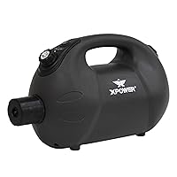 XPOWER F-18B ULV Cold Fogger, Mist Blower, and Sprayer, Huge 39+ Feet Spray Distance, 1.6 L Tank Capacity, High Performance Motor, Energy Efficient, Rechargeable Battery