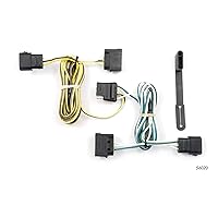 Curt Manufacturing 56020 Vehicle-Side Custom 4-Pin Trailer Wiring Harness,Fits Select Ford E-150,E-250,E-350 Super Duty