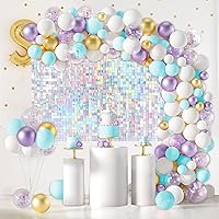 Shimmer Wall Panel Sequin Backdrop Panels 12 Packs-Iridescent Silver Backdrop for Graduation Anniversary Backdrop Wall Backdrops Engagement Decoration