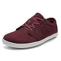 YUKTOPA Unisex Wide Toe Box Barefoot Shoes Men's Womens Zero Drop Minimalist Shoes Outdoor Trail Walking Shoes Athletic Trail Running Trainers Casual Sneakers
