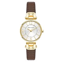 Anne Klein Women's Leather Strap Watch