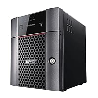 BUFFALO TeraStation Essentials 4-Bay Desktop NAS 8TB (4x2TB) with HDD Hard Drives Included 2.5GBE / Computer Network Attached Storage/Private Cloud/NAS Storage/Network Storage/File Server
