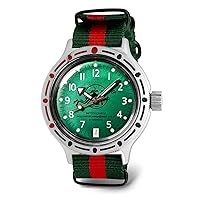 Vostok | Scuba Dude Amphibian Automatic Self-Winding Russian Diver Wrist Watch | WR 200 m | Amphibia 420386 |Fashion | Business | Casual Men's Watches