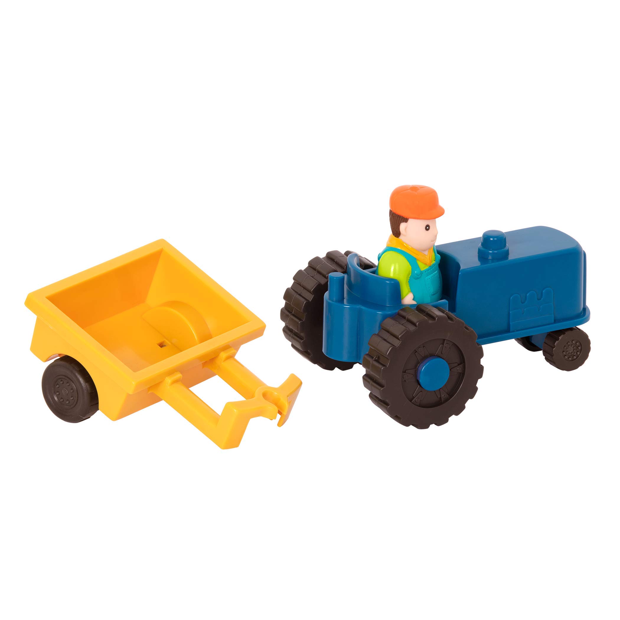 Battat – Farm Animals Play Set – 25 Farm Toys for Toddlers – Animals, Fences, Farmers, Tractor, Trailer & More – Little Farmer’s Playset – 18 Months + (BT2662Z)