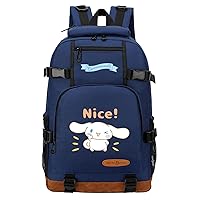 Teen Cinnamoroll Bookbag Large Capacity Outdoor Travel Rucksack Anime Daypack