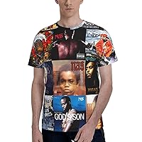 Man's T Shirt Summer Street Novelty Short Sleeve Shirts Round Neck Tee Tops