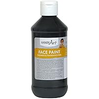 Handy Art Face Paint 8oz, Black