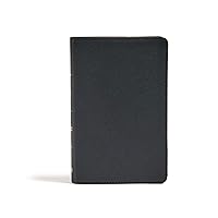CSB Personal Size Bible, Black Genuine Leather, Red Letter, Presentation Page, Full-Color Maps, Easy-to-Read Bible Serif Type CSB Personal Size Bible, Black Genuine Leather, Red Letter, Presentation Page, Full-Color Maps, Easy-to-Read Bible Serif Type Leather Bound