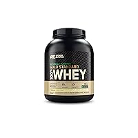 Optimum Nutrition Gold Standard 100% Whey Protein Powder 4.8 (Packaging May Vary) Naturally Flavored, Vanilla, 76.8 Ounce