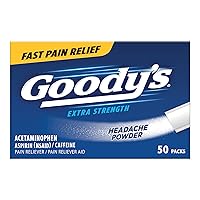 Goody's Extra Strength Headache Powders 50 ea (Pack of 6)