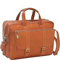 Expandable Laptop Briefcase, Tan, One Size