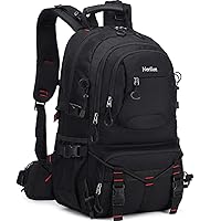 Nerlion 40L Hiking Backpack Travel Backpack for Men Women Camping Waterproof Outdoor Hiking Daypack Lightweight Backpack (Black)