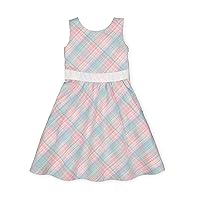 Hope & Henry Girls' Sleeveless Summer Party Dress