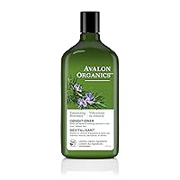 Avalon Organics Conditioner, Rosemary, 11 Ounce (Pack of 3)