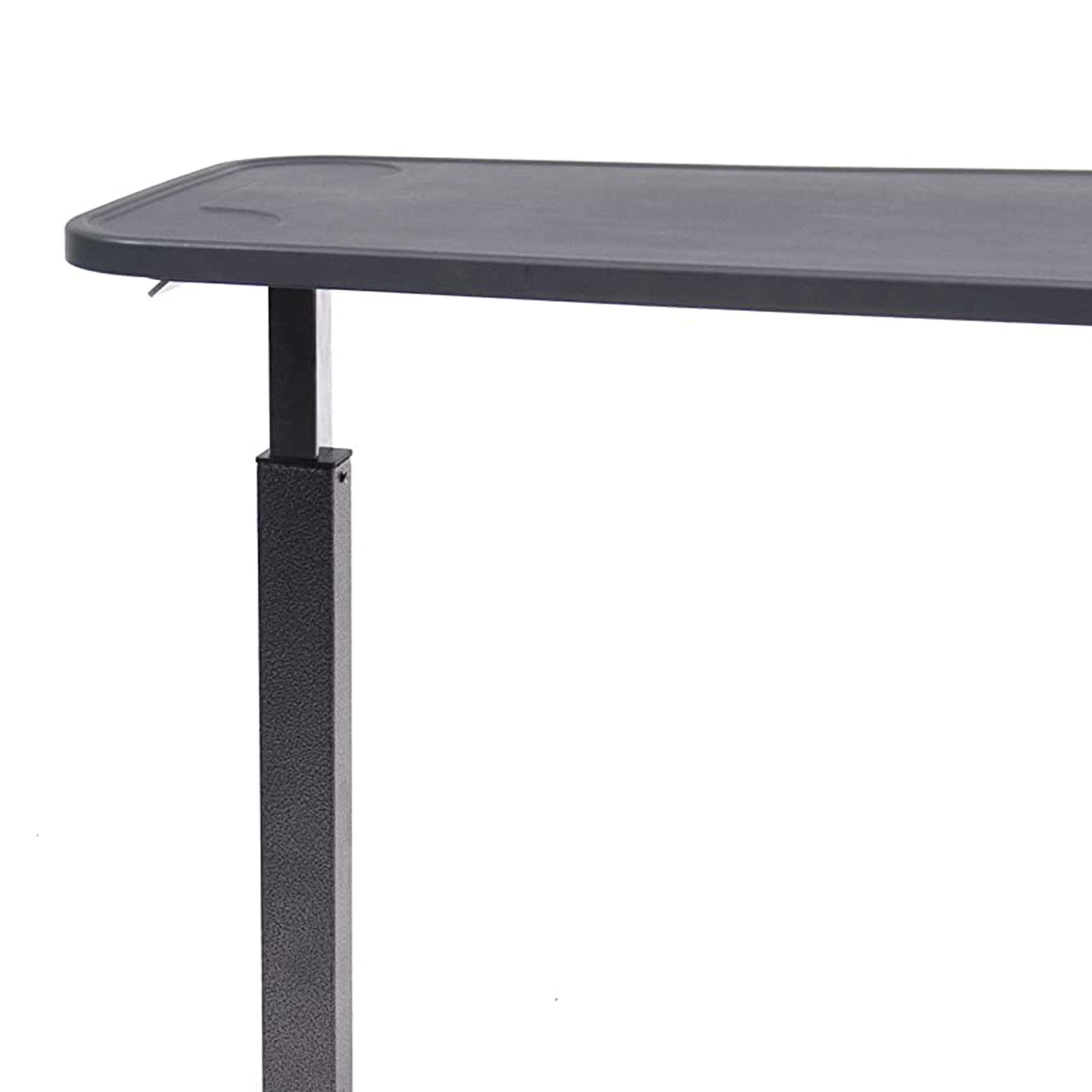 Lumex Modern Overbed Table with Wheels - 28-41