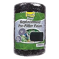 TetraPond Replacement Pre-Filter Foam, For Use in Tetra Water Garden Pump, 1-inch diameter, Model Number: 46798190172
