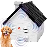 Anti Barking Device, Ultrasonic Dog Bark Deterrent Devices up to 50 Ft Range, 4 Modes Dog Barking Silencer Stop Barking Dog Indoor & Outdoor