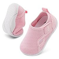 L-RUN Toddler Shoes Boys Girls Barefoot Sneaker Non-Slip Kids Water Shoes Wide Walking Shoes Baby Quick Dry Breathable Summer Socks Shoes for Outdoor Indoor