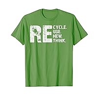 Recycle Reuse Renew Rethink Earth Day 2023 Retro Vintage T-Shirt