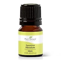Jasmine Absolute Essential Oil 100% Pure, Undiluted, Natural Aromatherapy, Therapeutic Grade 2.5 mL (1/12 oz)