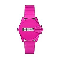 Diesel Baby Chief Aluminum Digital Men's Watch, Color: Pink (Model: DZ2206)
