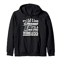 Its Not A Gun Meme - Funny Its Not A Gun Zip Hoodie