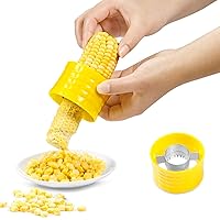 Cob Corn Stripper Stainless Steel Corn Thresher Tools Manual Corn Threshing for Removing Kernels from Fresh Corn 1pc
