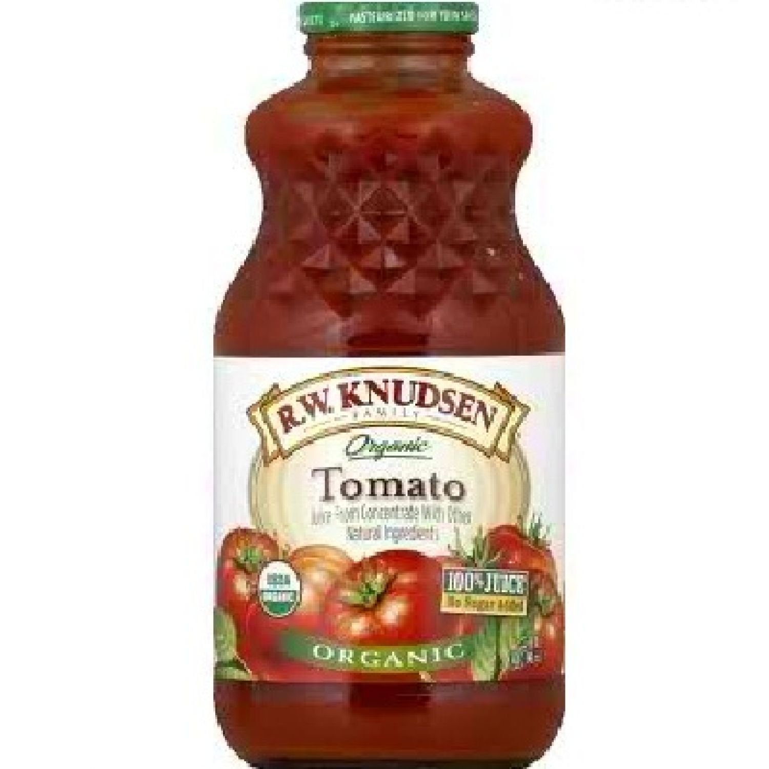 R.W. Knudsen Family Organic Juice Tomato -- 32 Fl Oz