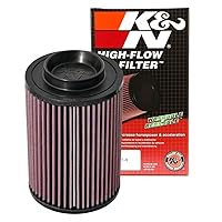K&N Engine Air Filter: High Performance, Premium, Powersport Air Filter: Fits 2008-2016 POLARIS (Ranger, 6x6, 800, EFI, EPS LE, Mid-Size, Crew 800, Diesel, RZR 800, and other select models) PL-8007