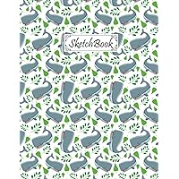 Sperm Whale Sketchbook: Sperm Whale Pattern Sketching, Sketch Drawing, Sketchbook For Men, Women, Girls, Boys And Kids