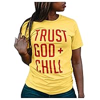 Casual Tops for Women Funny Graphic Shirts Funny Sayings Letter Print Cute Novelty Tee Shirts Y2K