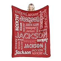 Personalized Name Blankets Custom Blankets with Name for Kids and Adults Personalized Blanket and Throws
