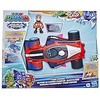 PJ Masks Animal Power Flash Cruiser, Converting Toy Car with Lights, Sounds and Action Figure, Superhero Toys, Preschool Toys for 3 Year Old Boys and Girls and Up