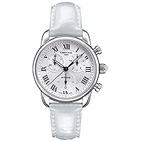 Certina - Wristwatch, Quartz Chronograph, Leather, Women