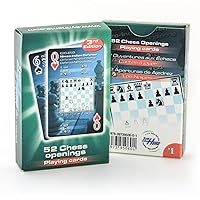 52 Chess Openings Playing Cards (English, Spanish and French Edition)