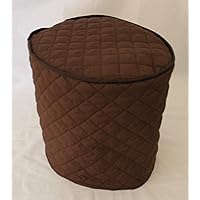 Quilted Cover Compatible with Keurig Coffee Brewing System (Big K, Brown)