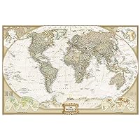 National Geographic World Wall Map - Executive (Poster Size: 36 x 24 in) (National Geographic Reference Map) National Geographic World Wall Map - Executive (Poster Size: 36 x 24 in) (National Geographic Reference Map) Map