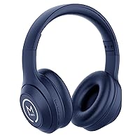 Morpheus 360 Comfort Plus Wireless Over-Ear Headphones - Bluetooth Headset with Microphone - 10H Playtime - HP6500L (Blue)