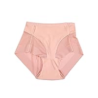 Milumia Women Mesh Panties Sexy High Waist Underwear Seamless Cheeky Briefs
