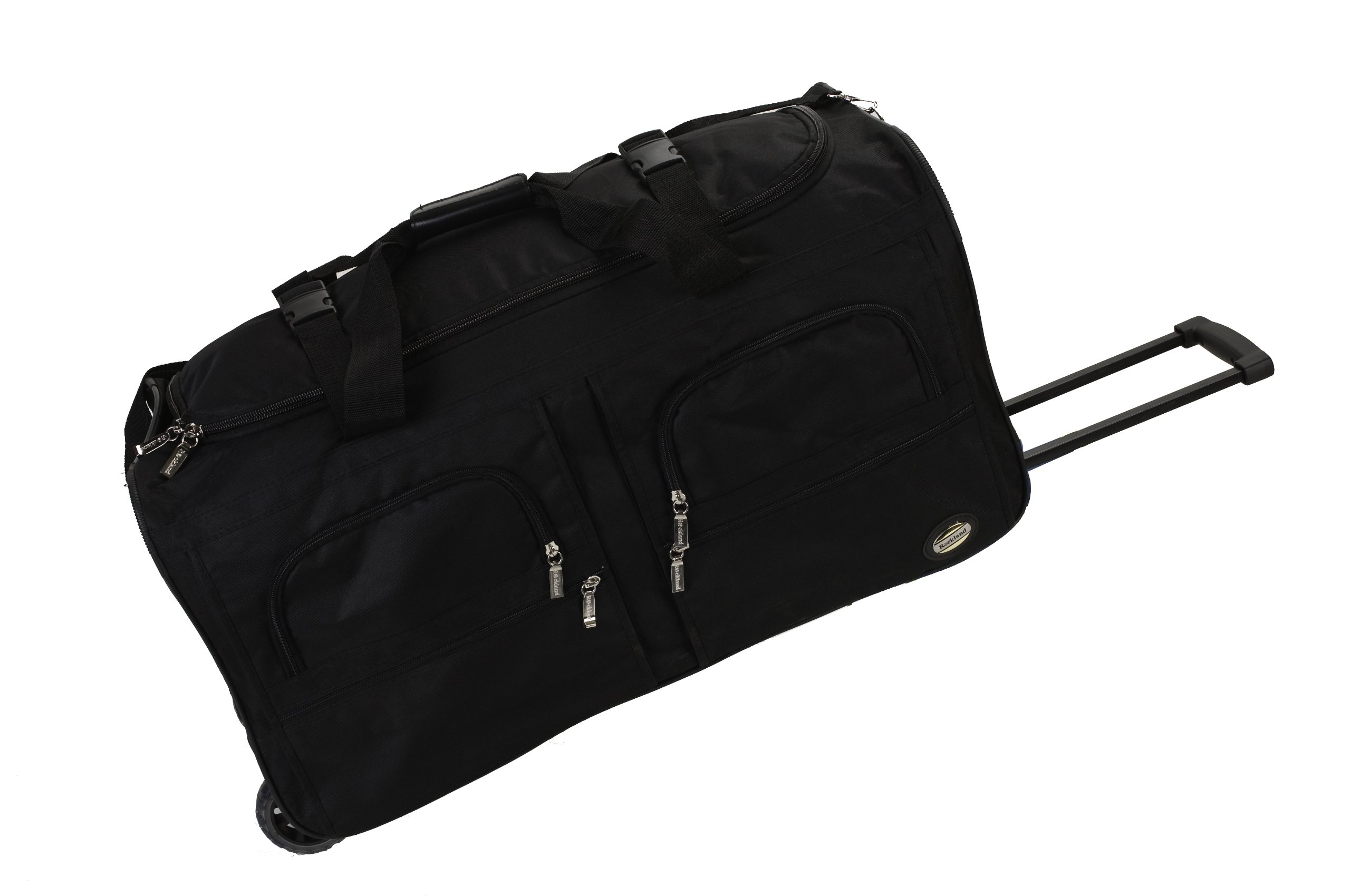 Fox Luggage Inc Rockland F155-Black 4Pc Impact Spinner Luggage Set  F155-Black | Zoro