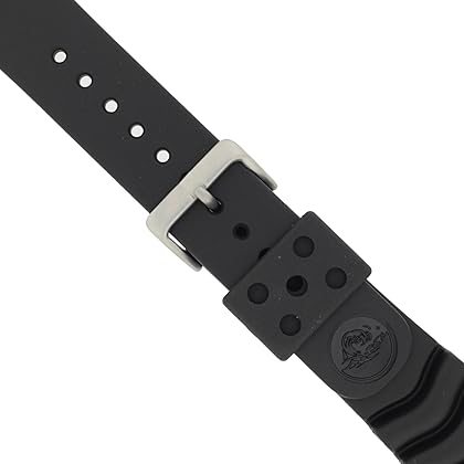 Seiko Original Rubber Curved Line Watch Band 22mm Divers Model and Genuine Seiko Spring Bars