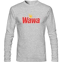 Wawa Foodmarket Men Long Sleeve Shirts S Grey