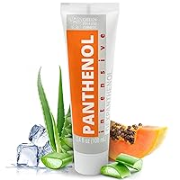 9% Intensive Panthenol Cream with Aloe Vera & Hyaluronic Acid | Deep Moisturizing, After Sun & Tattoo Care, Hair Transplant for All Skin Types, Healing Ointment 3.4 Oz /100 ml